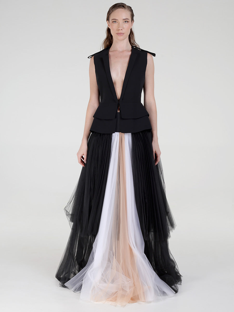 chaleco Luna Vestidos de diseñador para boda