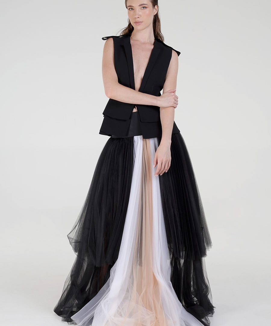 Falda Nadia Vestidos de diseñador para boda