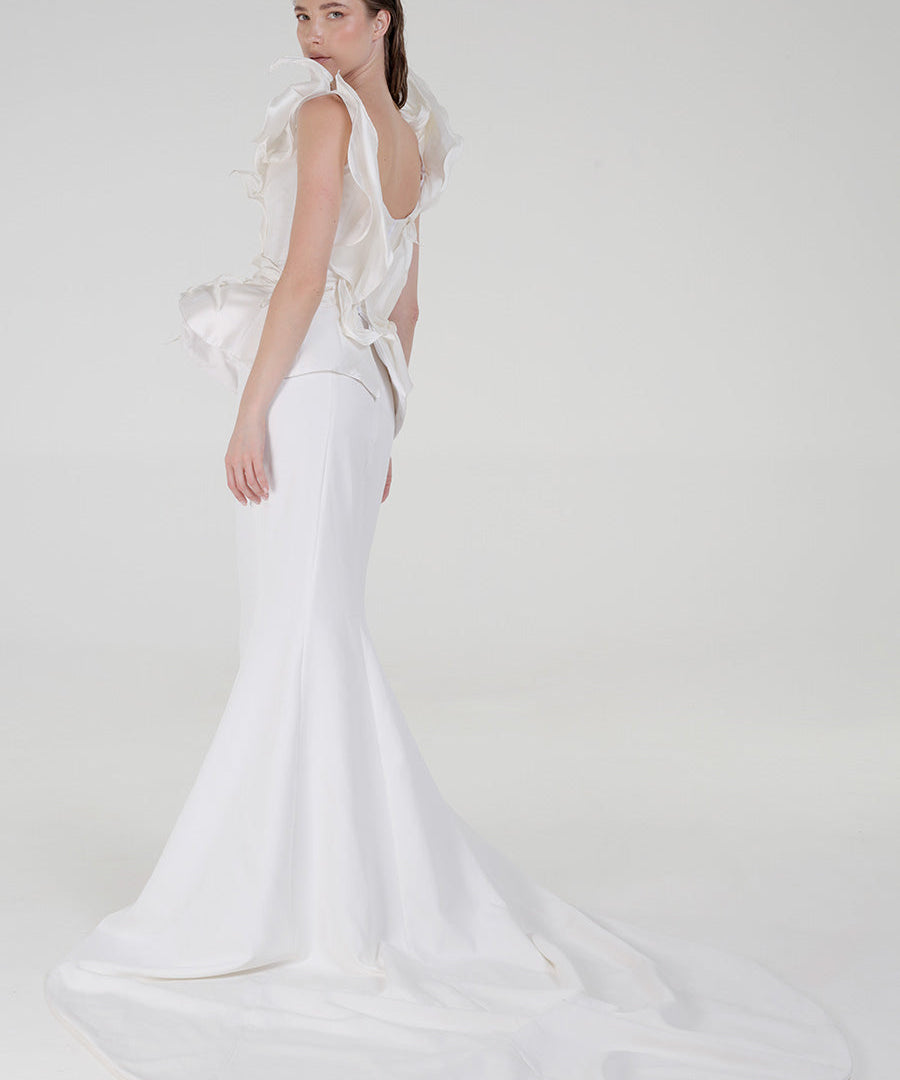 Falda Alicia Vestidos de diseñador para boda