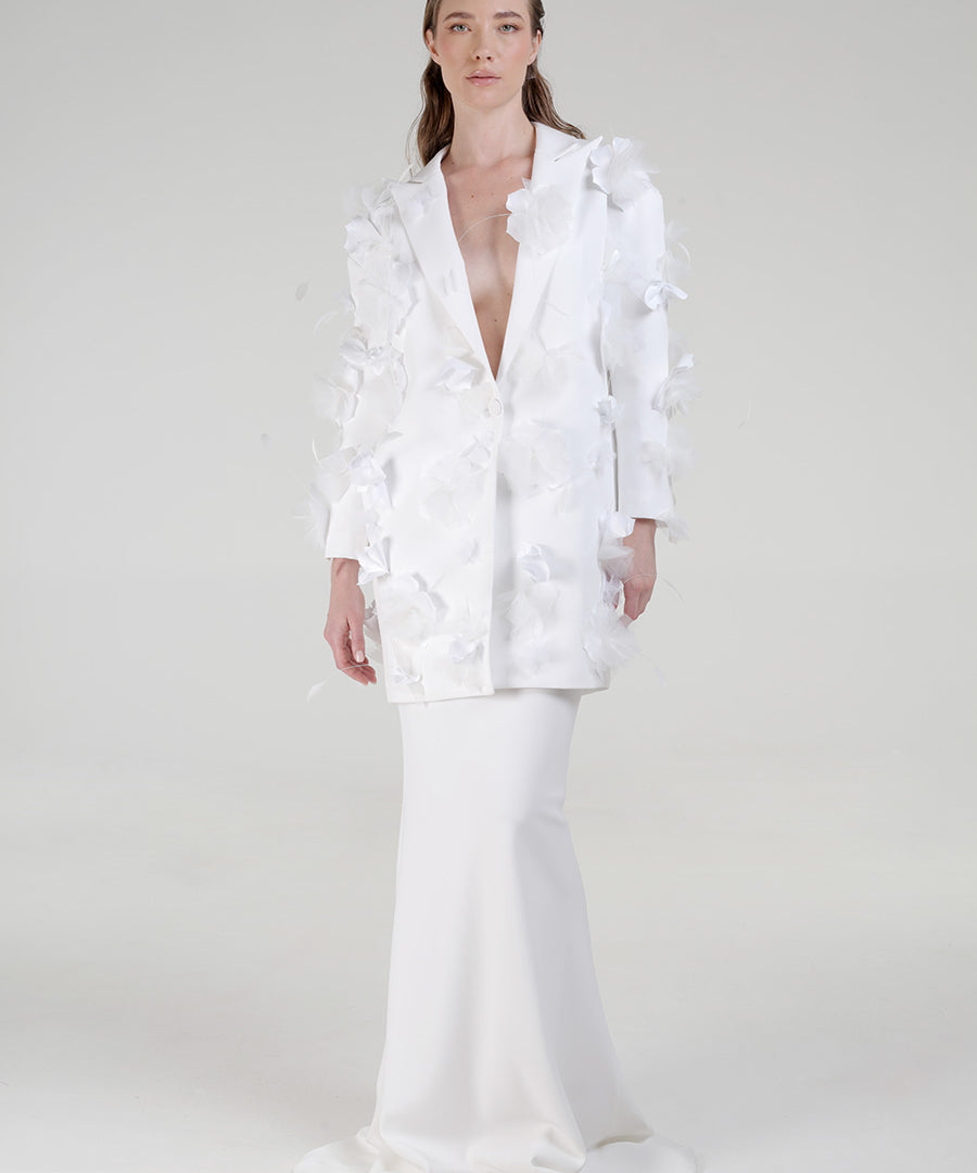 Falda Roberta Vestidos de diseñador para boda