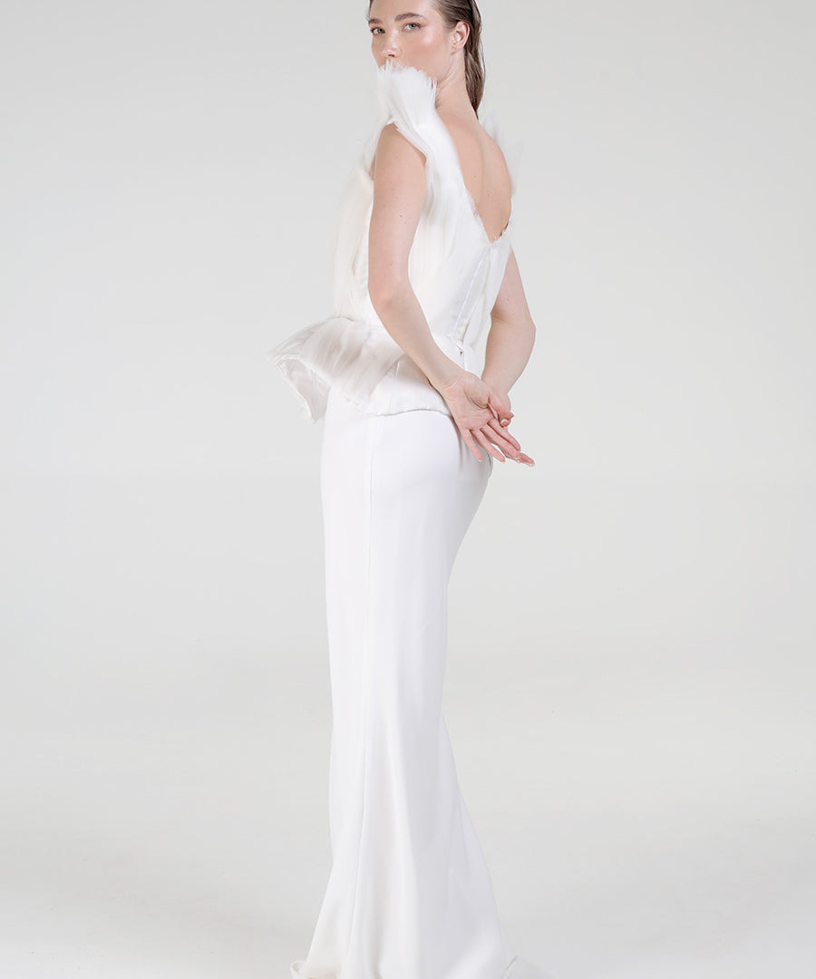 Falda Roberta Vestidos de diseñador para boda