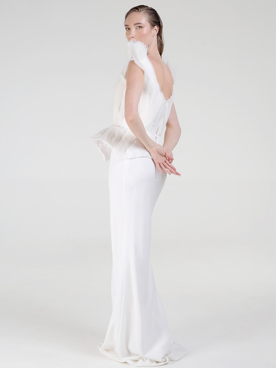 Falda Roberta Vestidos de diseñador para boda