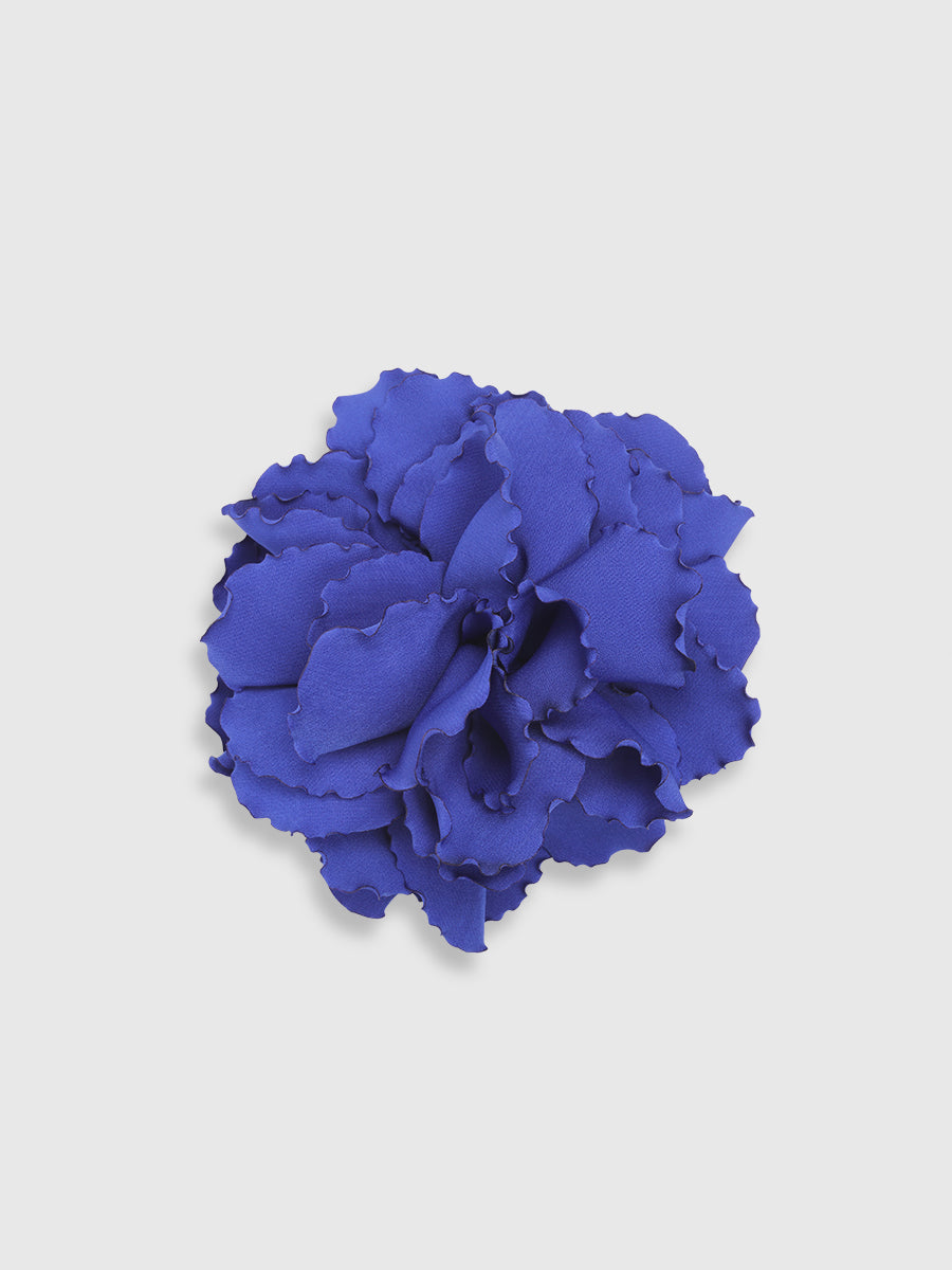 Maxi Flor Azul - Ropa de Diseñador Raquel Orozco