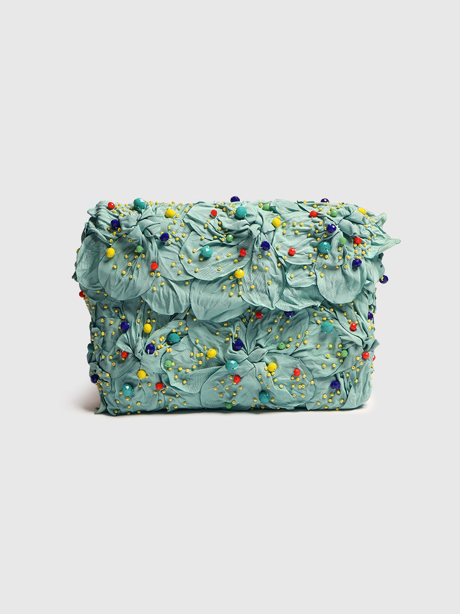 Clutch flowers multicolor