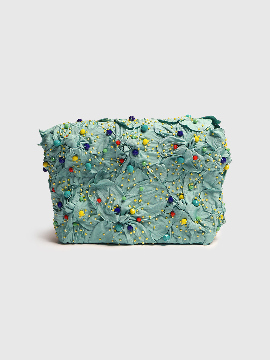 Clutch flowers multicolor