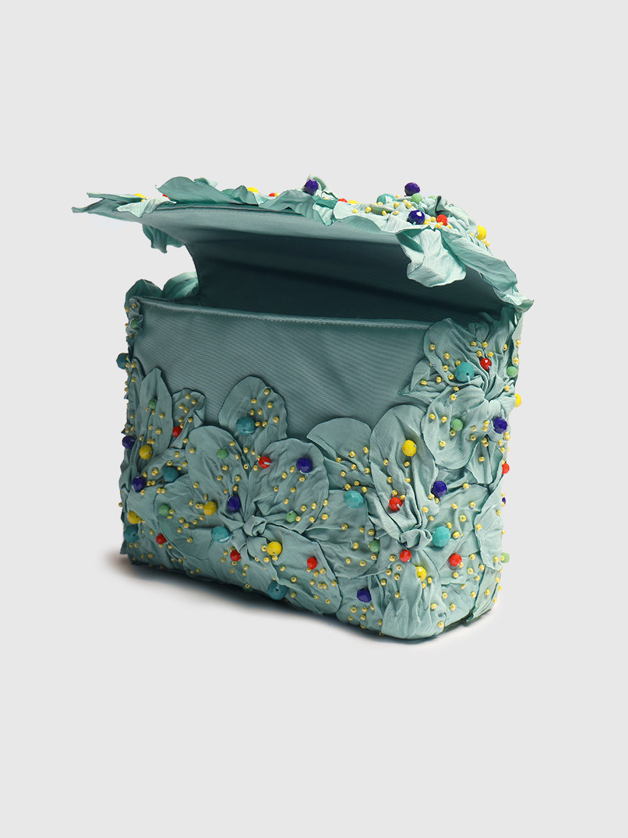 Clutch flowers multicolor