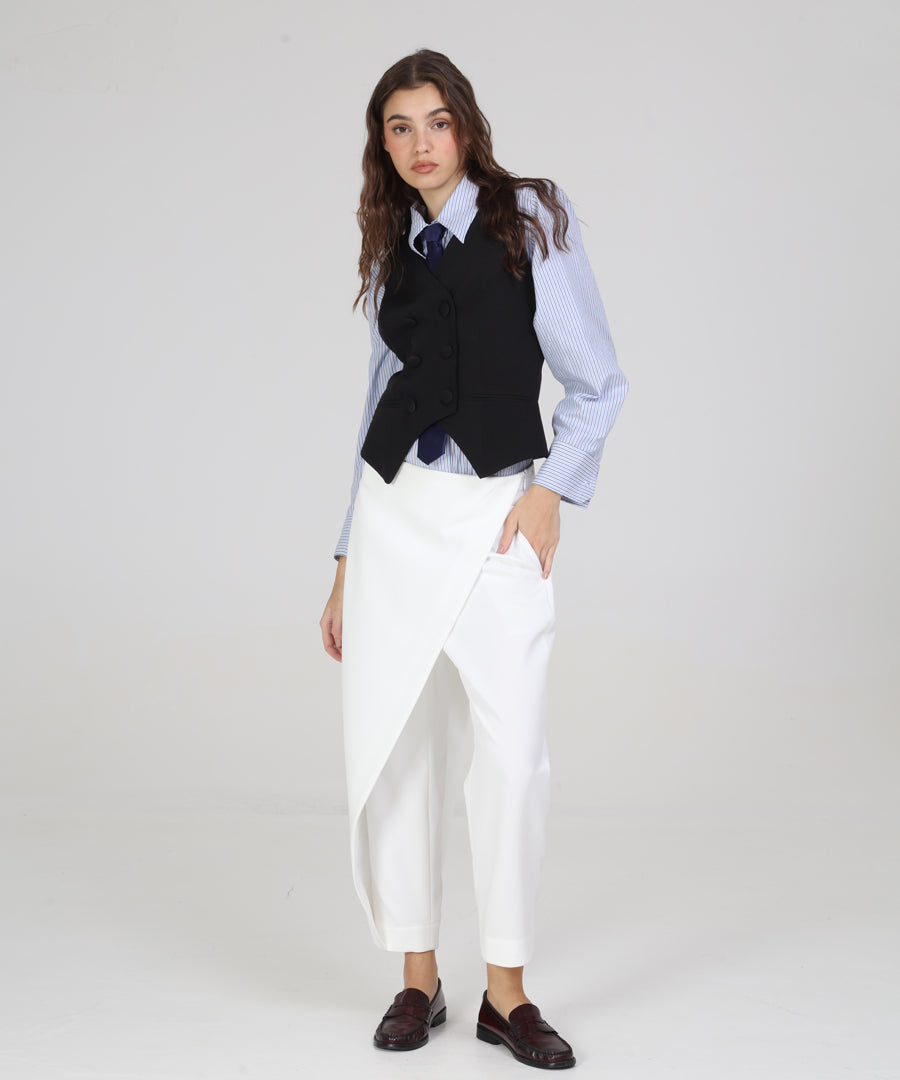 Nahomi multi-striped shirt