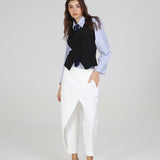 Nahomi multi-striped shirt