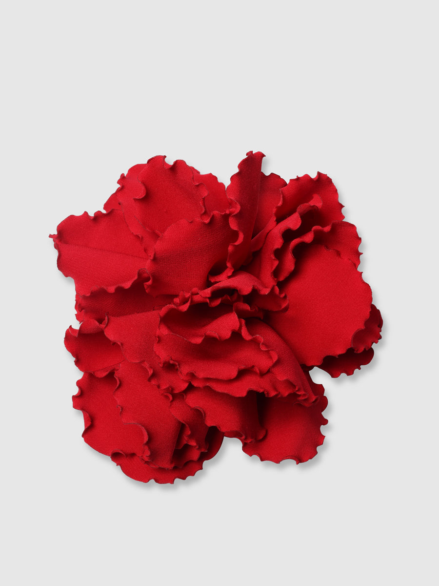 Maxi Flor Roja - Ropa de Diseñador Raquel Orozco